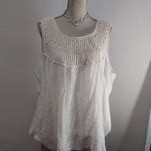 Summer Flowing Light Sleeveless Top